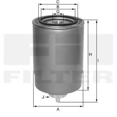 FIL FILTER zp3064f -  Топливный фильтр